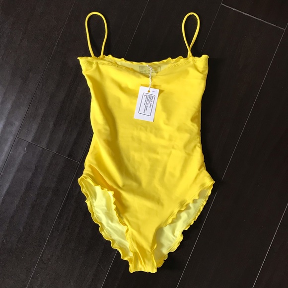 yellow bathers